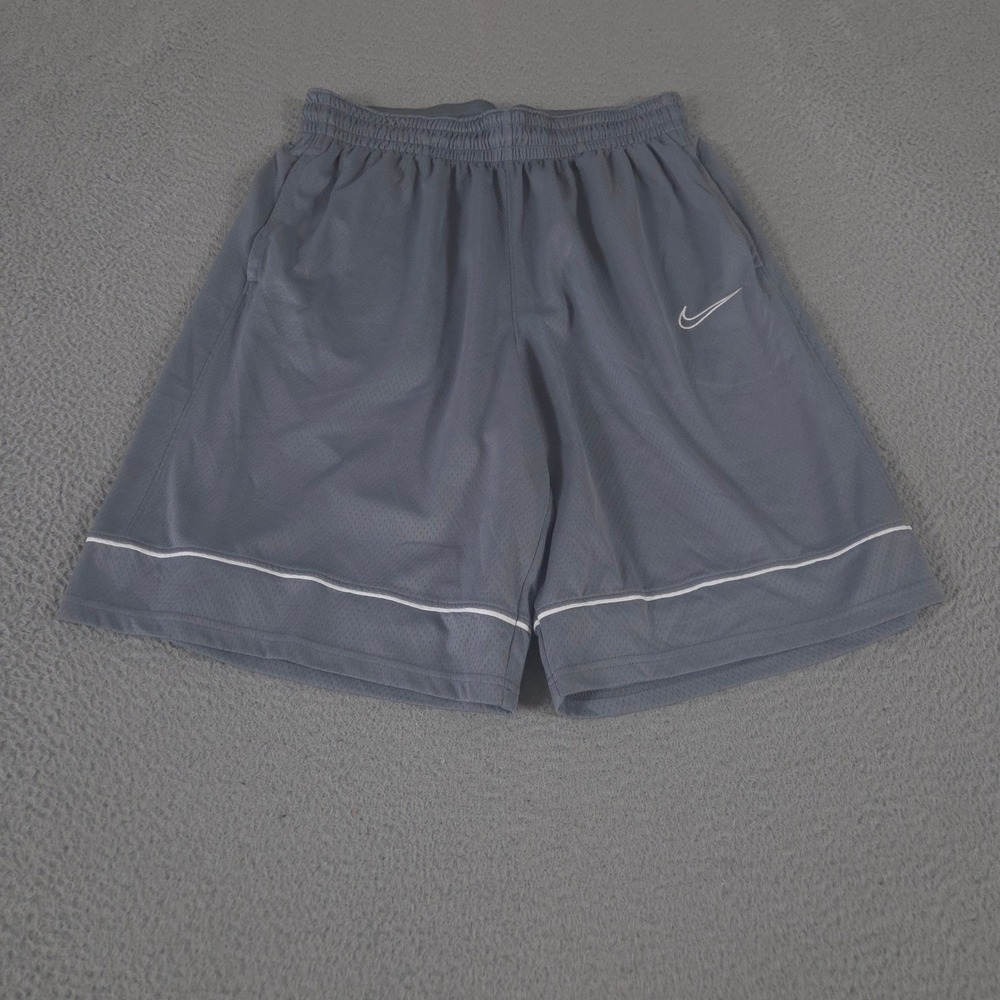 Nike Shorts‎ Mens XL Grey Fastbreak Basketball Mesh Dri-FIT Athletic Gym Pockets